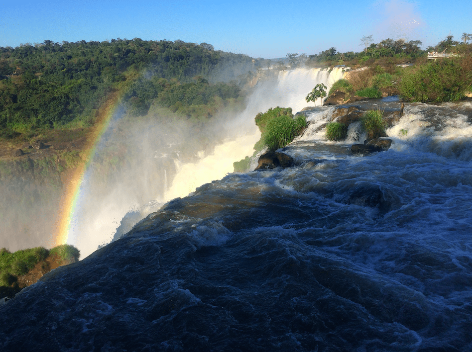 Les Chutes d'Iguazu vues depuis l'Argentine