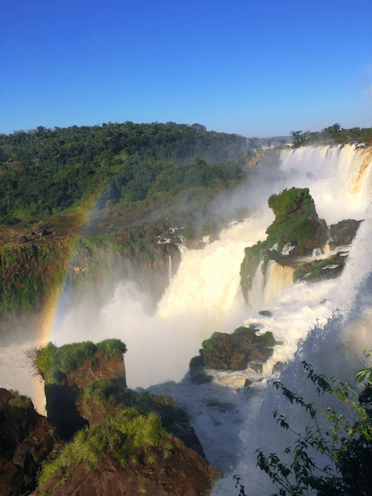 Les Chutes d'Iguazu vues depuis l'Argentine