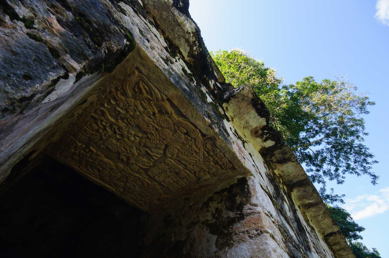 Ruines de Yaxchilan au Mexique (Chiapas)